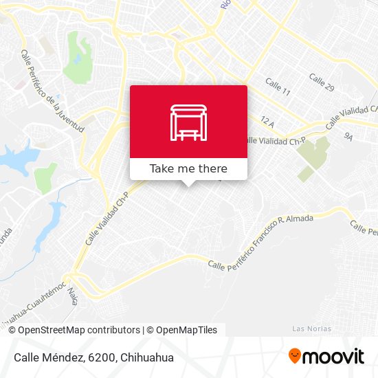 Calle Méndez, 6200 map