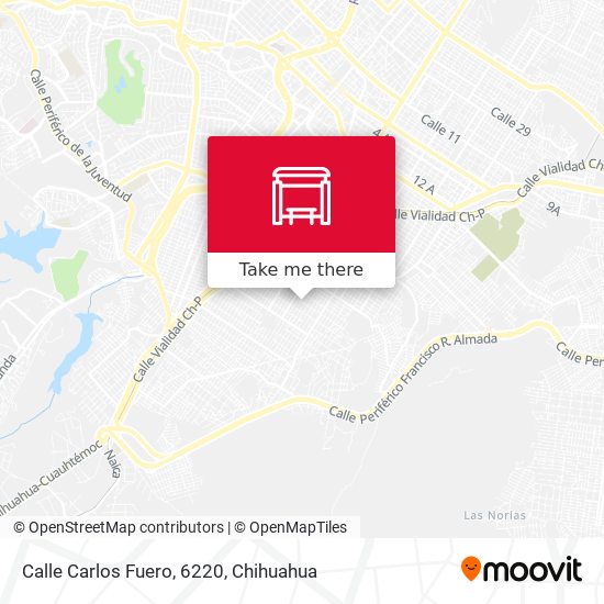 Mapa de Calle Carlos Fuero, 6220