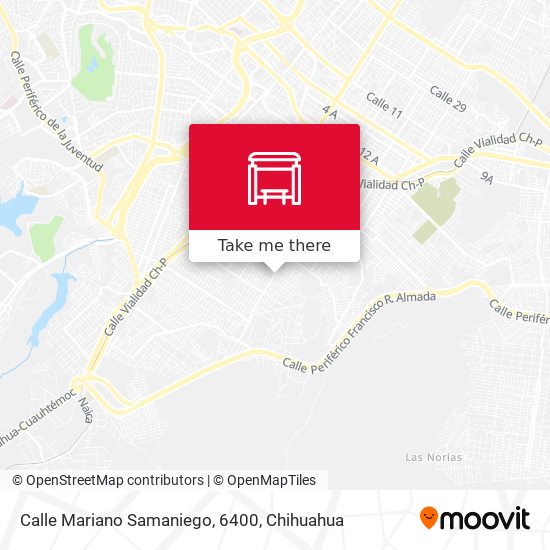 Calle Mariano Samaniego, 6400 map
