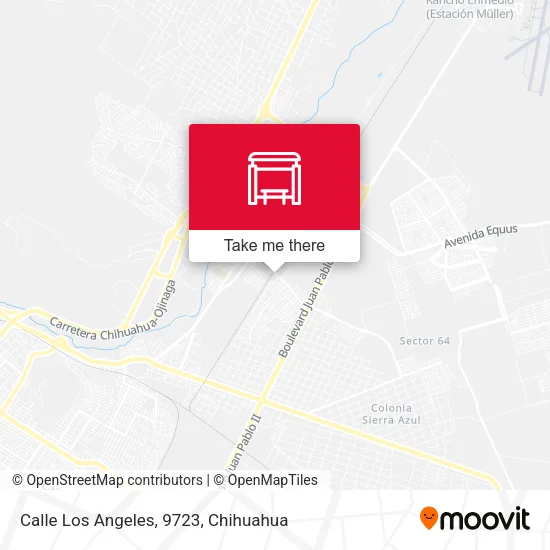 Calle Los Angeles, 9723 map