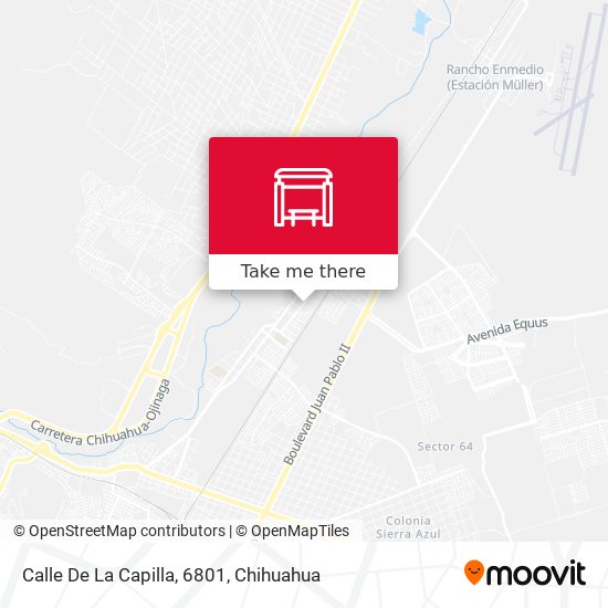 Calle De La Capilla, 6801 map