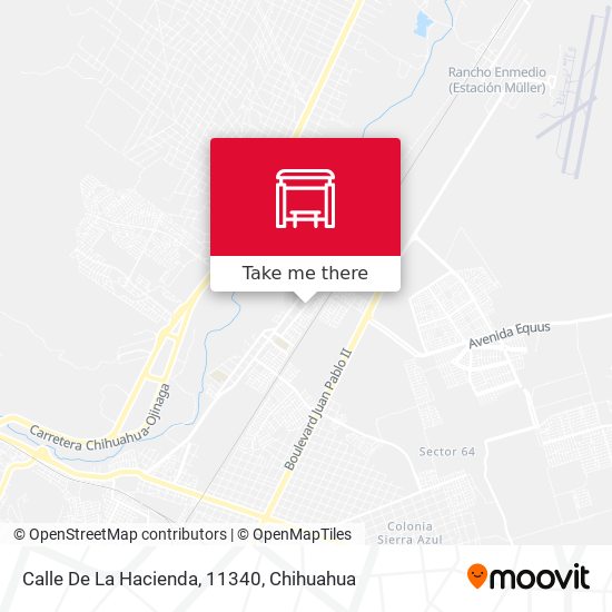 Calle De La Hacienda, 11340 map