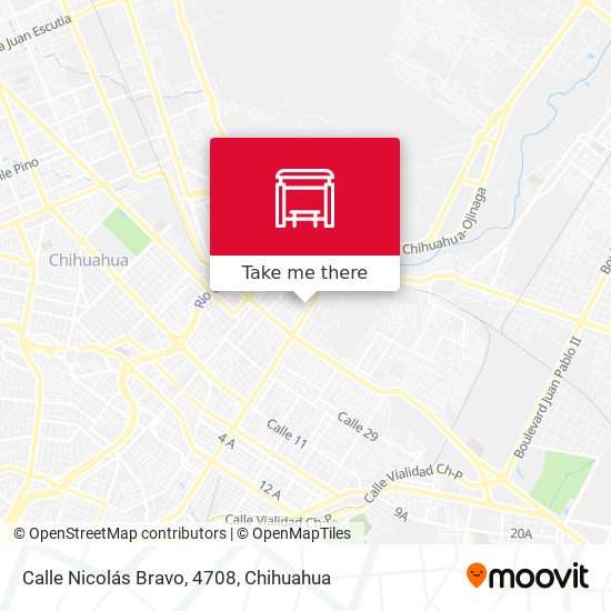 Calle Nicolás Bravo, 4708 map