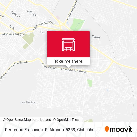 Periférico Francisco. R. Almada, 5259 map