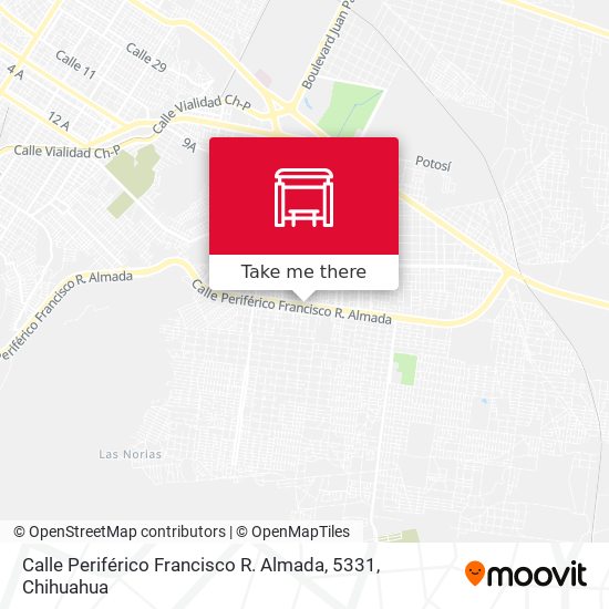 Calle Periférico Francisco R. Almada, 5331 map
