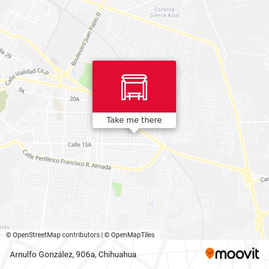 Arnulfo González, 906a map