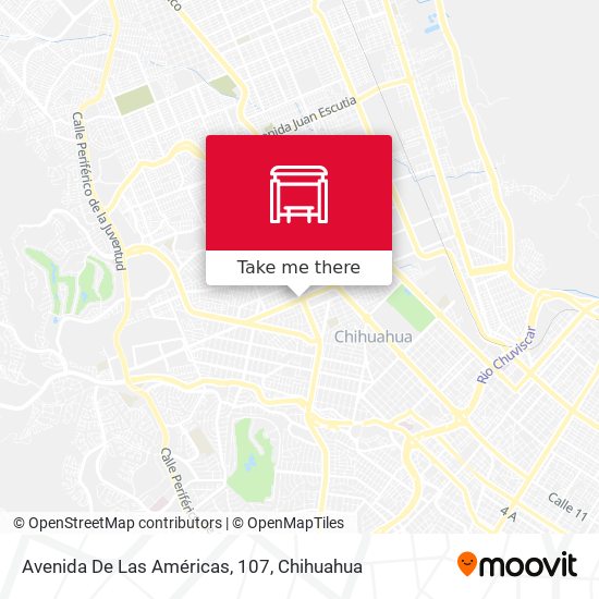Avenida De Las Américas, 107 map