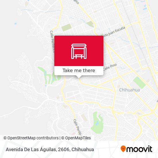 Mapa de Avenida De Las Águilas, 2606