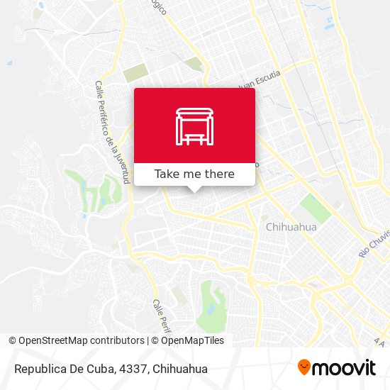Republica De Cuba, 4337 map