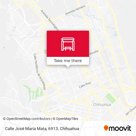Mapa de Calle José María Mata, 6913