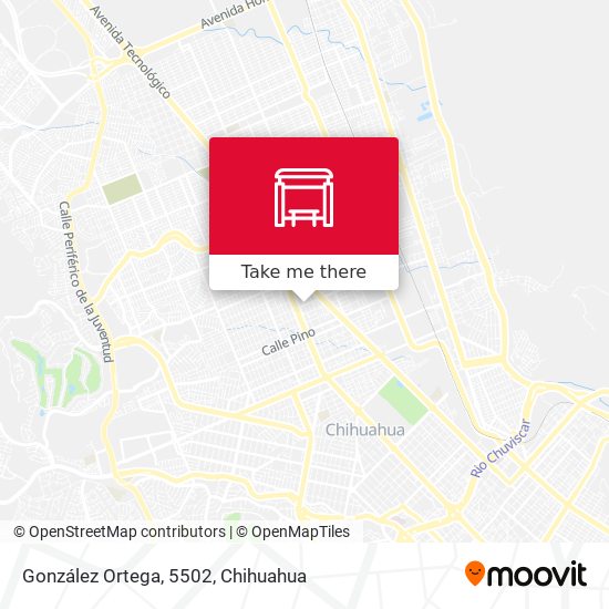 González Ortega, 5502 map