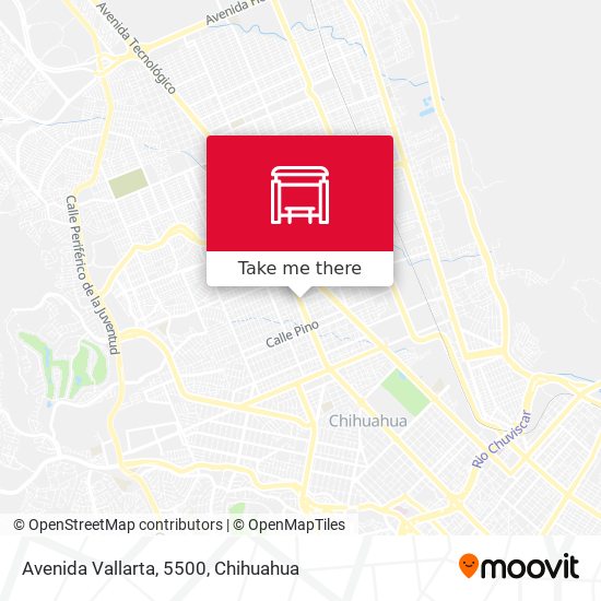 Avenida Vallarta, 5500 map