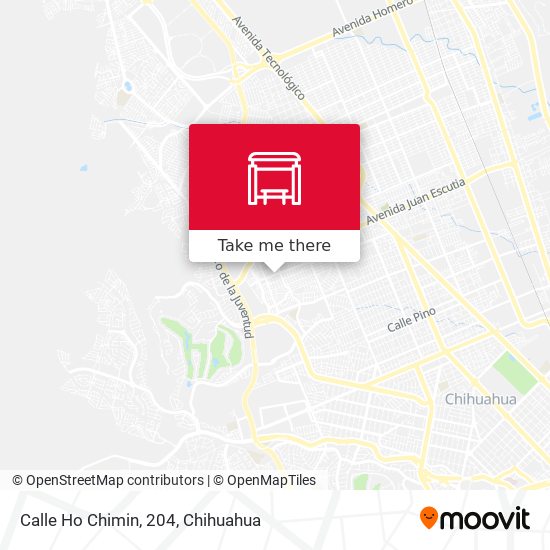 Calle Ho Chimin, 204 map