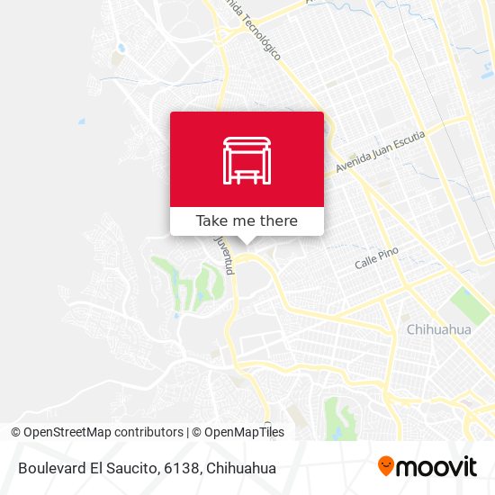 Boulevard El Saucito, 6138 map