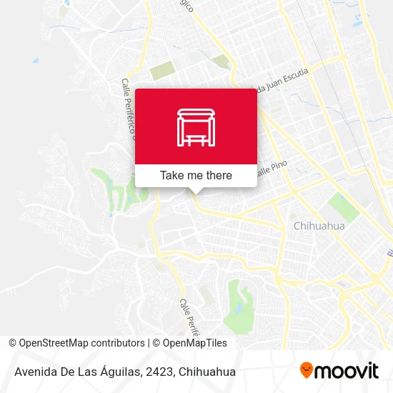Mapa de Avenida De Las Águilas, 2423