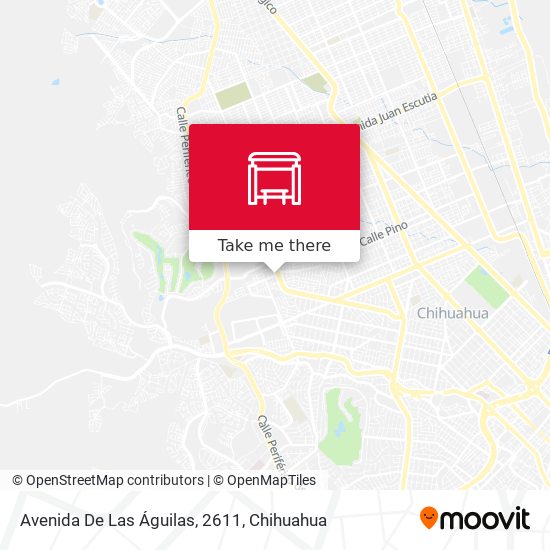 Avenida De Las Águilas, 2611 map