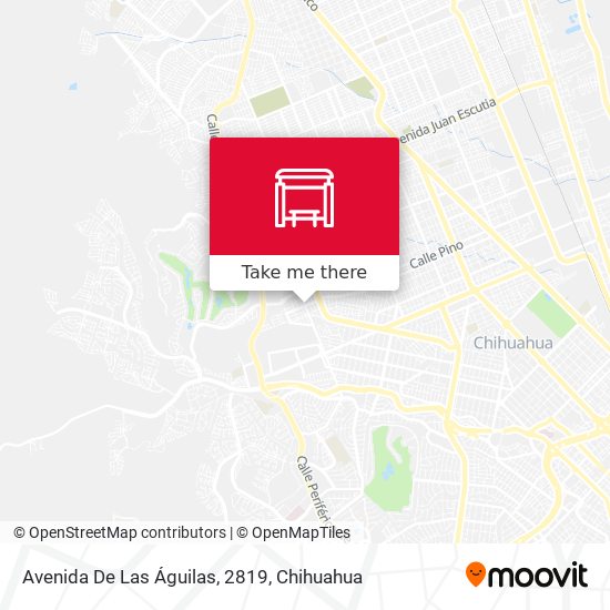 Mapa de Avenida De Las Águilas, 2819