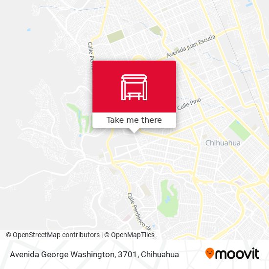 Avenida George Washington, 3701 map