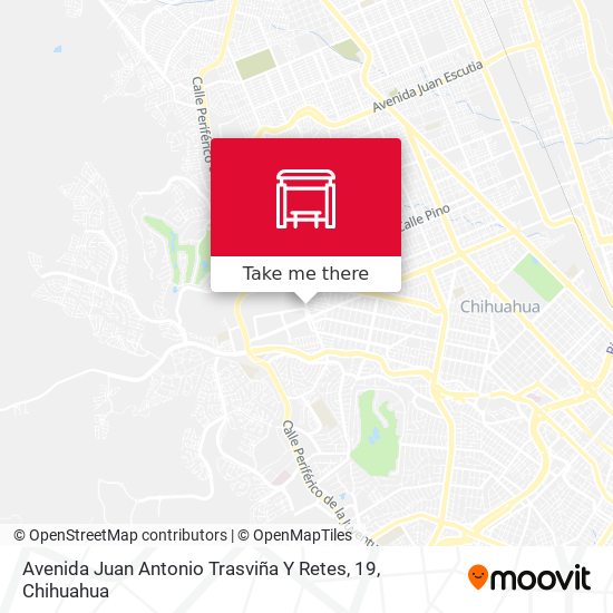 Avenida Juan Antonio Trasviña Y Retes, 19 map