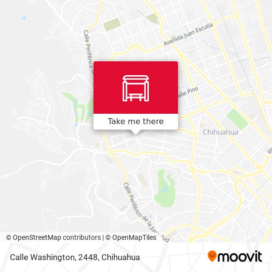 Calle Washington, 2448 map