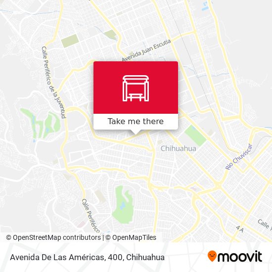 Avenida De Las Américas, 400 map