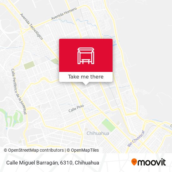 Mapa de Calle Miguel Barragán, 6310