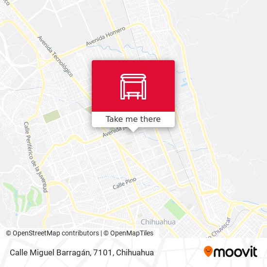 Mapa de Calle Miguel Barragán, 7101