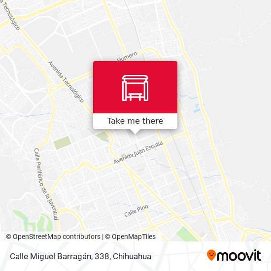 Calle Miguel Barragán, 338 map