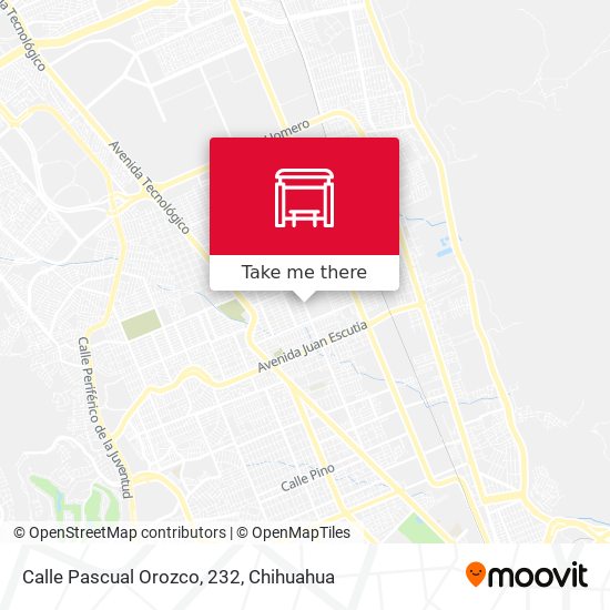 Calle Pascual Orozco, 232 map