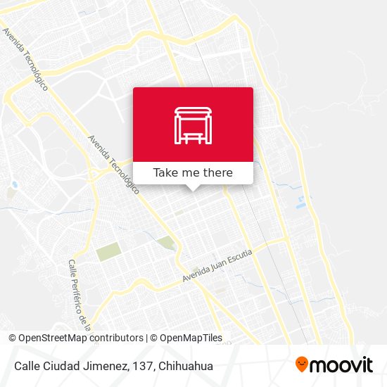 Calle Ciudad Jimenez, 137 map