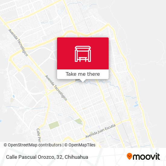 Calle Pascual Orozco, 32 map