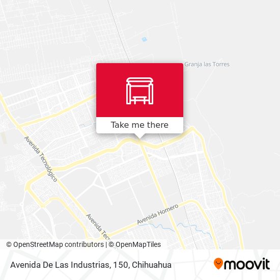 Avenida De Las Industrias, 150 map