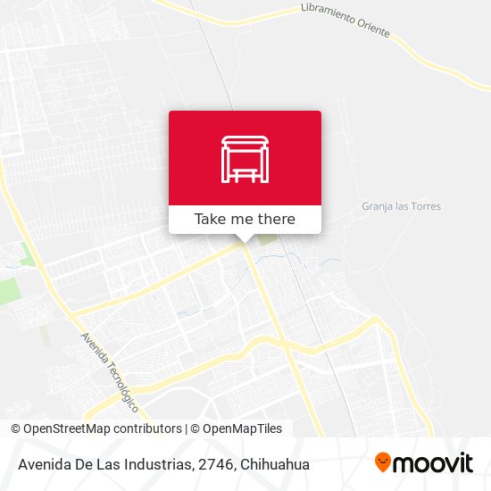 Avenida De Las Industrias, 2746 map