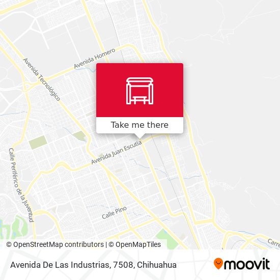 Avenida De Las Industrias, 7508 map