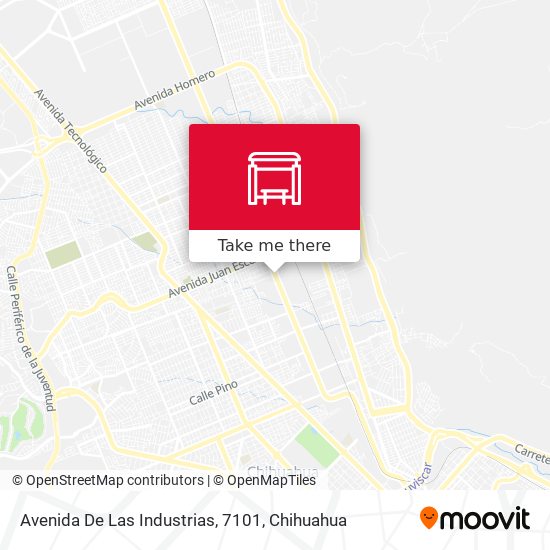 Avenida De Las Industrias, 7101 map