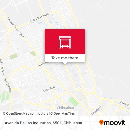 Avenida De Las Industrias, 6501 map
