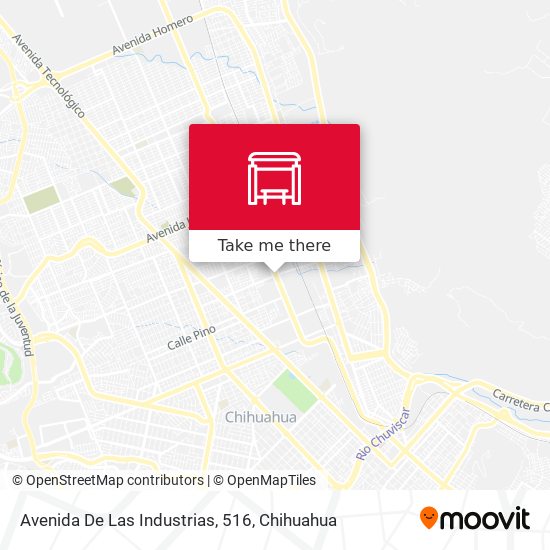 Avenida De Las Industrias, 516 map