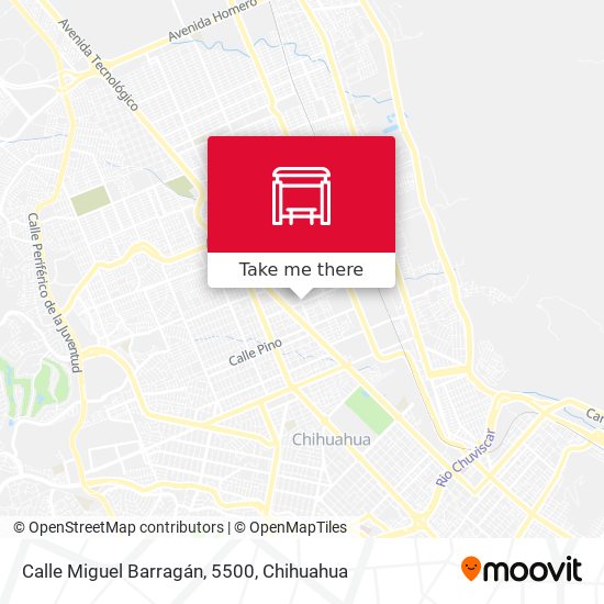 Calle Miguel Barragán, 5500 map
