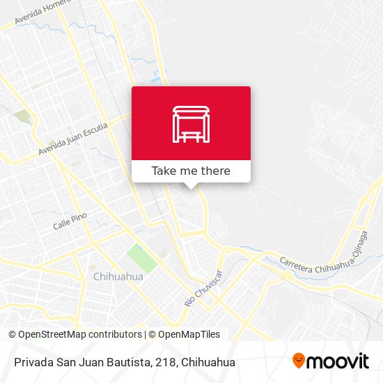 Mapa de Privada San Juan Bautista, 218