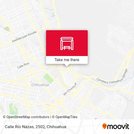 Mapa de Calle Río Nazas, 2502