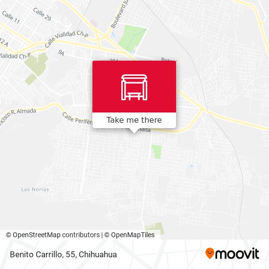 Mapa de Benito Carrillo, 55