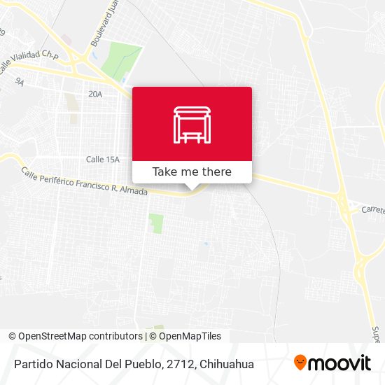 Partido Nacional Del Pueblo, 2712 map