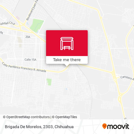 Brigada De Morelos, 2303 map