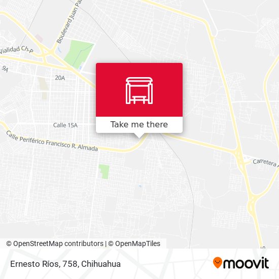 Ernesto Ríos, 758 map