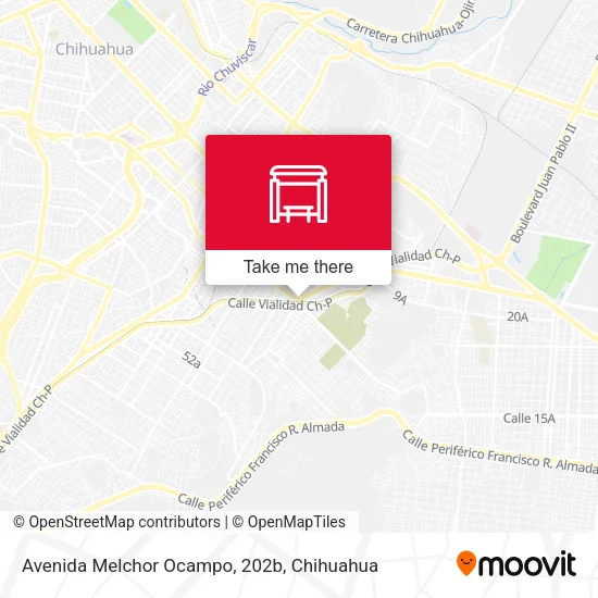 Mapa de Avenida Melchor Ocampo, 202b