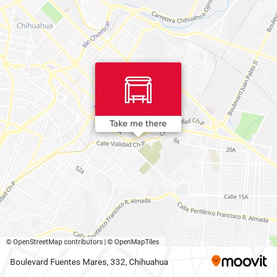 Boulevard Fuentes Mares, 332 map