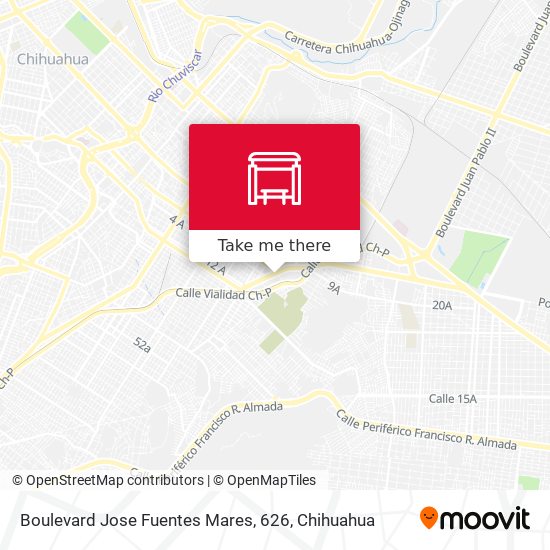 Boulevard Jose Fuentes Mares, 626 map