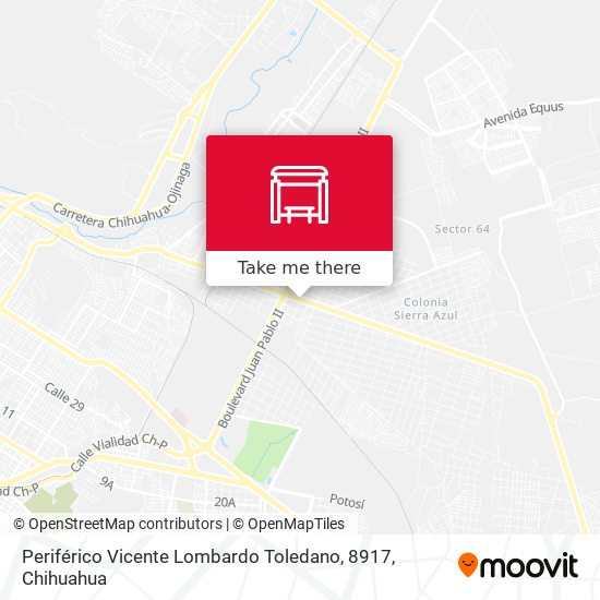Periférico Vicente Lombardo Toledano, 8917 map