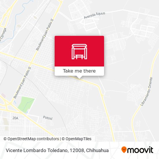 Vicente Lombardo Toledano, 12008 map
