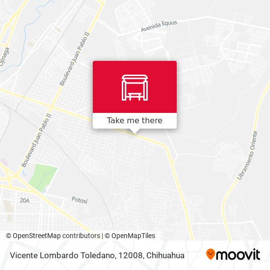 Vicente Lombardo Toledano, 12008 map
